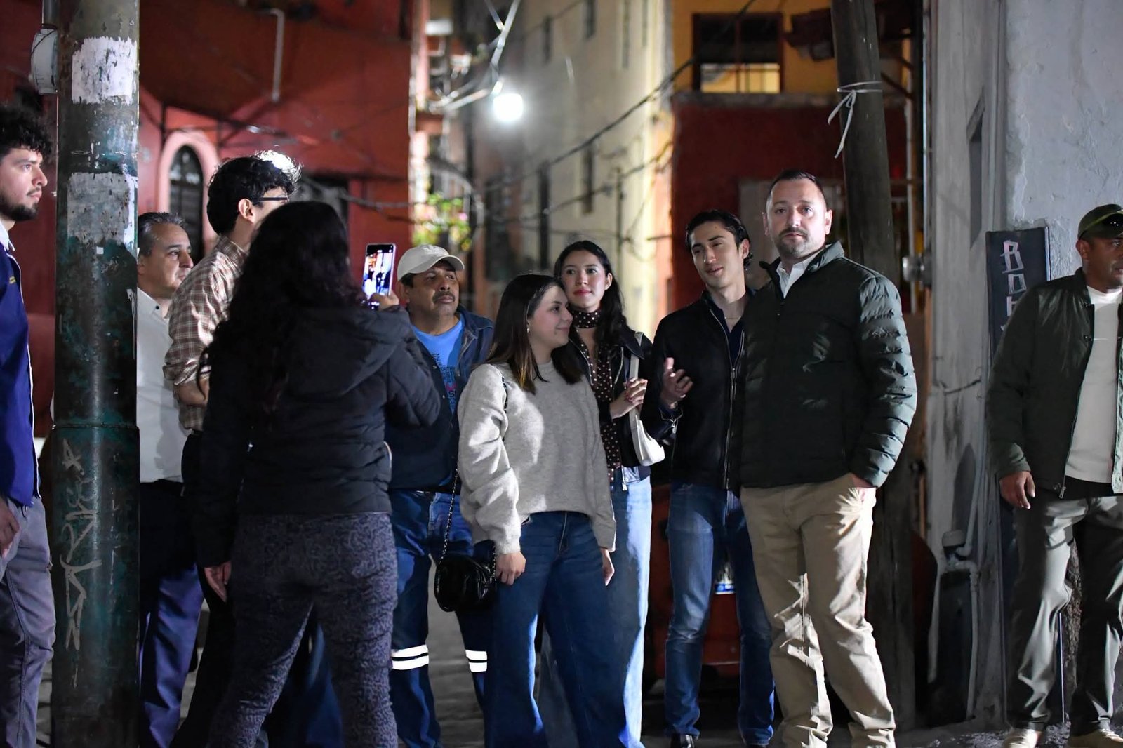 LEGADO realiza recorrido para reportar situación de seguridad y alumbrado público.